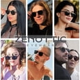 thumbnail image 5 of Gafas de sol polarizadas Brillar retro vintage redondo Cuadrado, 5 of 5