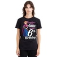 thumbnail image 3 of Frozen T-Shirt Adulte Intrépide comme Anna 6e Anniversaire, 3 of 6