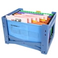 thumbnail image 2 of Vertical Metal Suspension File Holder for A4 Desk Organization Office and School Use, 2 of 7