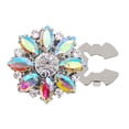 thumbnail image 1 of Rhinestone Button Covers Buttons For Clothing Detachable Shirt Button Clips Buttons Jewelry Button Snaps With Pliers For Dress Suit Tux Shirt Accessories 1pc Jean Pin Adjustable Buttons Mens Pinstripe, 1 of 3