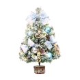 thumbnail image 3 of Mini de Navidad de mesa, de Navidad artificial Cajas de regalo de de Navidad artificial para Navidad, decoración navideña, , 60cm y Azul Macarena Árbol de mesa, 3 of 8