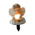 thumbnail image 3 of jifeng Decorative Angel Garden Stake 2D Yard Sign Artwork Fashion for Lawn Backyard Boy, 3 of 9