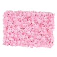 thumbnail image 2 of tredstone Silk Hydrangea Flowers Wall Panel DIY Wedding Background Party Decor Pink, 2 of 9
