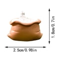 thumbnail image 3 of JHGoosa Fairy Tale Home Decoration Birthday Gift Cute Cheese Rice Bag Plate Knickknack, 3 of 5