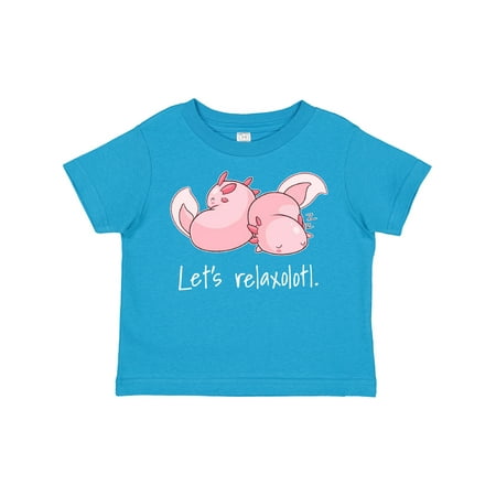 

Inktastic Let s Relaxolotl with Cute Sleeping Axolotls Boys or Girls Toddler T-Shirt