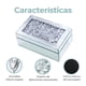 thumbnail image 3 of Joyero Organizador de Terciopelo para Mujer con Acabado de Espejo y Diamantes - Caja para Joyeria, Collares, Anillos y Pulseras  GAON, 3 of 9