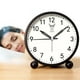 thumbnail image 5 of Reloj despertador pequeño de 4 pulgadas, silencioso, con luz nocturna., 5 of 5
