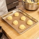 thumbnail image 5 of Juego de 3 bandejas para horno tostador, bandeja rectangular con 2 bandejas para horno, bandejas para hornear para galletas de Chef, 5 of 8