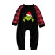 thumbnail image 1 of Conjunto de pijama familiar de 2 piezas, traje con estampado de dinosaurio y cuello redondo (bebé rojo 6-12 meses) Kuymtek Rojo|Bebé|T 6-12 M, 1 of 9