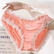 thumbnail image 4 of Bragas sexys de talla grande para mujer, ropa interior Lolita, lencería linda de mucama, bragas de encaje suave, lencería para damas, 4 of 4