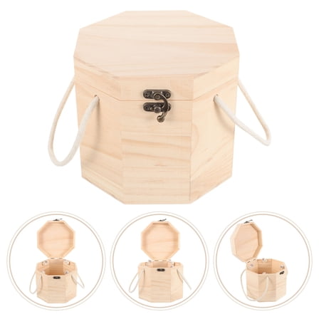 MLINS  Organizer Decorative Tea Box Storage Antique Container