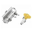 thumbnail image 4 of Pack of 4pc Adjustable Sliding Window Door Frame Double Bolt Security Lock Stopper, 4 of 4