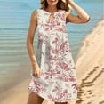 thumbnail image 2 of Drses Womens Summer Casual Dresses Sleeveless Tshirt Sundress Vest Tank Sun Dress Beach Dress, 2 of 5