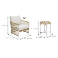 thumbnail image 2 of Better Homes & Gardens Lilah 3-Piece Patio Chat Set, 2 of 5