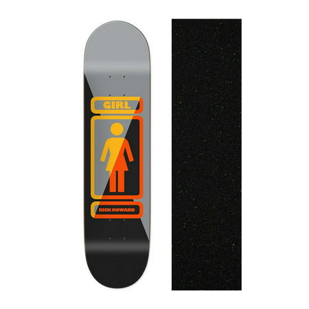Girl 8.5 x 32 Inch Howard 93 Til Skateboard Deck With Mob Grip