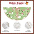 thumbnail image 3 of Disketp Cute Frog2 Christmas Tree Skirt, Christmas Tree Decorations, Christmas Decor, Tree Mat Decoration(30-48IN)-48", 3 of 6