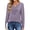E Purple, variant on UVN Lace Blouses for Women V Neck Long Sleeve Shirts Fall Trendy Casual Tunic Tops