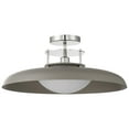 thumbnail image 2 of Gavin 1-Light Ceiling Light in Gray with Polished Nickel Accents, 2 of 5