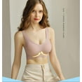 thumbnail image 4 of No Steel Rings Sports Bras Thin Seamless Beautiful Back Wrap Chest Strap Bra Pad Tube Top, 4 of 4