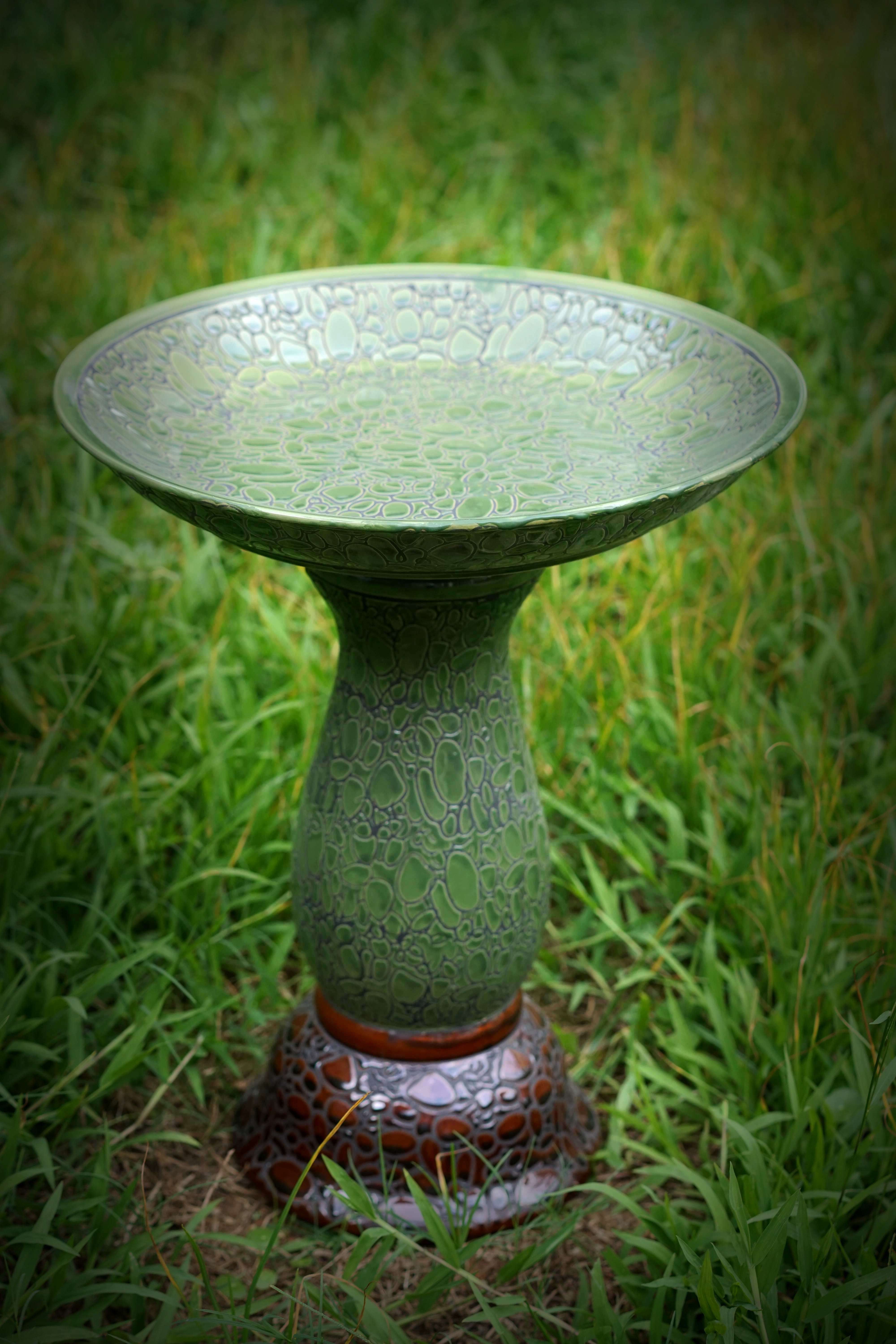 Innova Hearth and Home Dragonfly Tabletop Birdbath