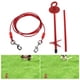 thumbnail image 5 of Anclaje Para Perros, Estaca De Amarre Para Perros De Acero Inoxidable Con Rotación De 360 ​​grados Para Accesorios De Playa ANGGREK Otros, 5 of 8