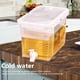 thumbnail image 4 of Cubo de agua fría de 6L con grifo, tetera de agua de té de limonada para jardín, fiesta en casa, 4 of 9