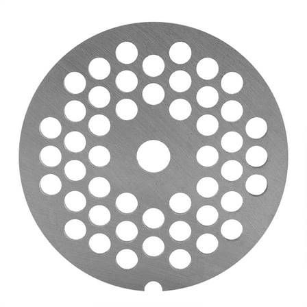 Meat grinder crusher plate plate knife Food grade alloy meat grinder crusher mixer crusher plate plate knife 5/7mm hole kitchen accessories replacement[5mm]