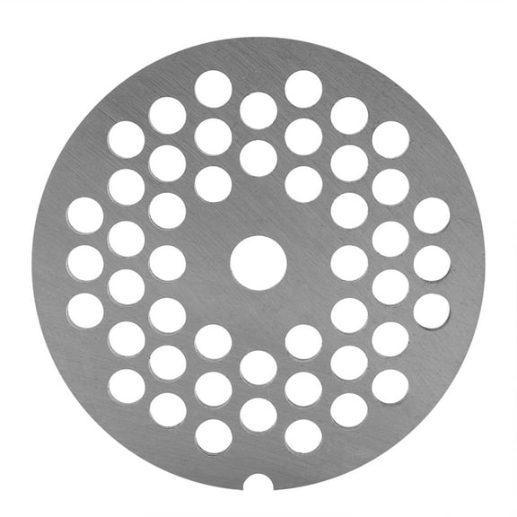 Meat grinder crusher plate plate knife Food grade alloy meat grinder crusher mixer crusher plate plate knife 5/7mm hole kitchen accessories replacement[5mm]