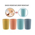 thumbnail image 2 of Set 5 Multicolor Cup for Coffee, Tea, Water, Milk, Juice, Wheat Straw Cup, Unbreakable,Non-toxin, BPA free and Healthy for Kids Children Toddler & Adult (Random Color), 2 of 8