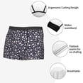 thumbnail image 3 of Pofeuu Daisies Flowers Print Men’s Boxer Briefs, Moisture-Wicking Underwear, Regular,Trunk-Large, 3 of 5
