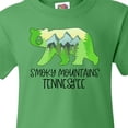 thumbnail image 4 of Inktastic Smoky Mountains, Tennessee- Mountains and Bear Shape Youth T-Shirt, 4 of 5