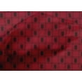 thumbnail image 4 of oneOone Cotton Cambric Fabric Swirl & Check Ikat Decor Fabric Printed BTY 56 Inch Wide, 4 of 4