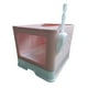 thumbnail image 3 of Caja de arena con capucha, caja de arena cerrada, plegable, extraíble, reutilizable, fácil de usar Rosa, 3 of 9