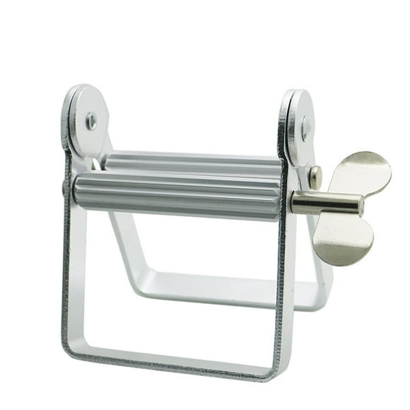 Presse-Tube pour Dentifrice Outil Presse-Dentifrice Distributeur Métal Essoreuse de Tube de Peinture Rouleau à Main Presse-Dentifrice Distributeur