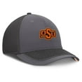 thumbnail image 3 of Men's Fanatics Gray Oklahoma State Cowboys Clincher Flex Hat, 3 of 5