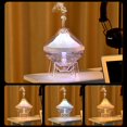 thumbnail image 1 of Humidificador de simulación de volcanes de escritorio | Lámpara de linterna de carreras colorida | Ultra silencioso 35 dB | Tanque de agua de 350 ml | 300 ml/h de alta salida de niebla | Material, 1 of 7