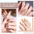 thumbnail image 4 of Set de esmaltes de uñas en gel CANNI, 6 colores, 9 ml, sin hemas, marrón oscuro, 4 of 9