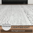 thumbnail image 3 of VUNATE Rugs for Living Room 8x10 Washable Large Area Rug Soft Non-Slip Bedroom Dining Room Floor Accent Rug Boho Carpet Indoor Rug Black, 3 of 6