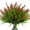 Red Flowers, variant on Artificial Flowers Outdoor 12 Bundles Fake Plants Outside Red Flower Grass Faux Greenery Spring Summer Wildflower Decoration for Outdoors Yard Front Porch Planter Decor (Red Flowers)