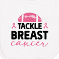 thumbnail image 3 of Inktastic Tackle Breast Cancer Newborn Bib, 3 of 3