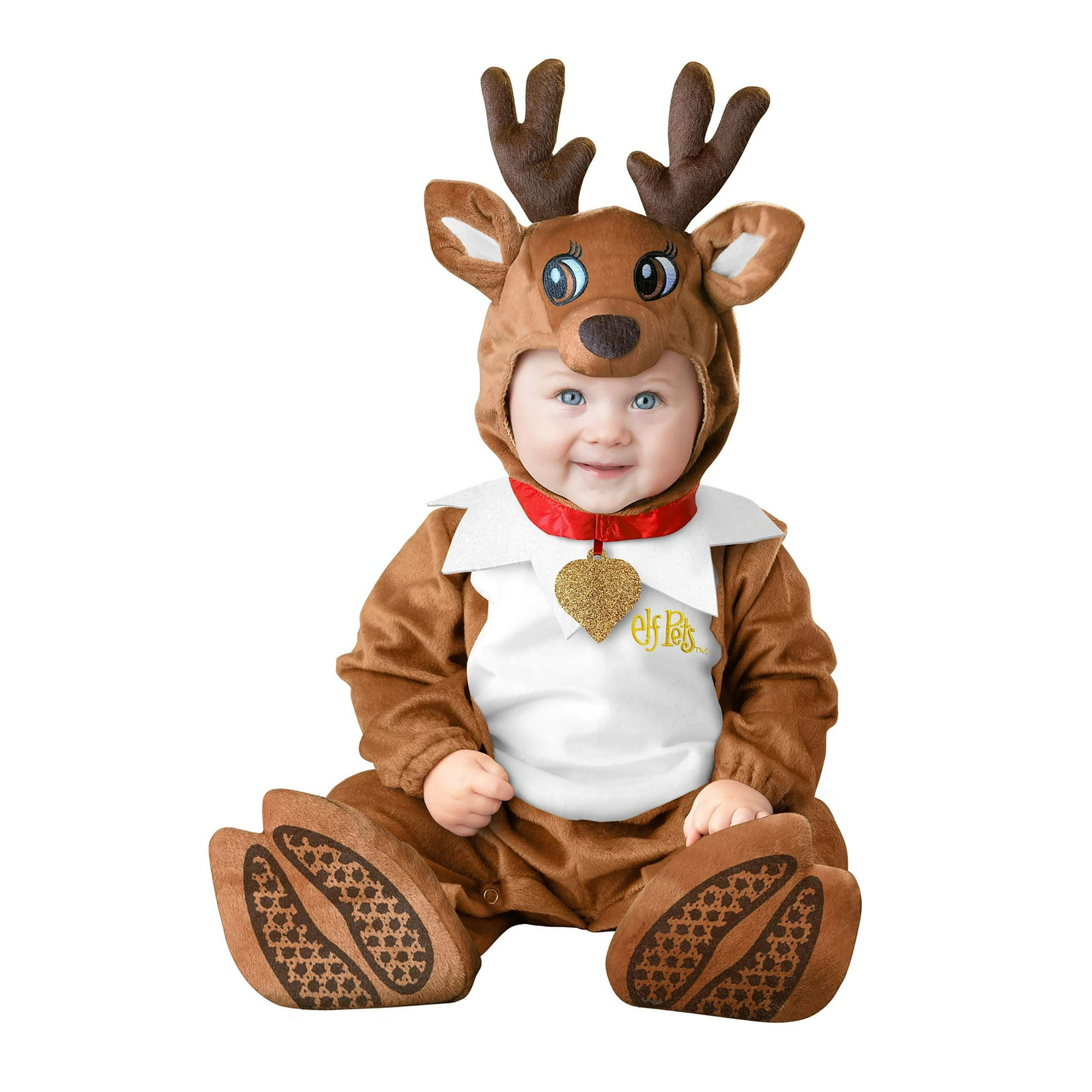 Baby Elf Pets Reindeer Costume Walmart