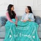 thumbnail image 3 of LHSHID Best Friend Blanket for Women Best Friend Blanket Gift for Girls Unique Friendship Blanket for Her Happy Birthday Throw Blankets Gift for Besties Friend Soul Sister BFF Gray 60x80in, 3 of 6