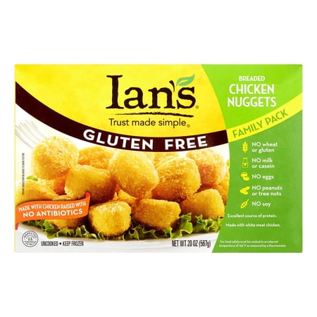 Walmart Grocery Ian S Chicken Nuggets Wheat Gluten Free Recipe Frozen