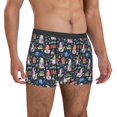 thumbnail image 4 of Cauagu Garden Gnomes Print Boxer Briefs for Men,Comfortable Breathable Men's Underwear Moisture Wicking Underpants -Large, 4 of 8