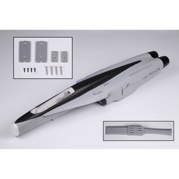 FMS Fuselage F-18 64mm Vigilantes V2 Grey- FMMPY101 Replacement Airplane Parts