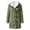Grey, variant on Girls Suede Fleece Lined 𝐉acket Teen 𝐏olar Fleece Sherp𝐚 Button Down Shackets Winter Warm Coat Windproof Trendy Outerwear