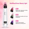 thumbnail image 3 of Blackhead Remover Pore Vacuum,TAYTHI Rechargeable Blackhead Removal Tools with LED Display, Electric Comedo Suction Device with 2 Blackhead Extractor for Facial Skin Treatment White, 3 of 8