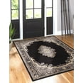thumbnail image 2 of Rugs.com Amaya Collection Rug – 5' x 8' Black Medium Rug Perfect For Bedrooms, Dining Rooms, Living Rooms, 2 of 6
