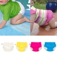 thumbnail image 3 of Pañal de natación reutilizable para bebé Sunnimix Blanco 5-10KG, 3 of 8