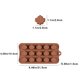 thumbnail image 3 of Ganfancp Molde de Chocolate Molde de Pastel de Grado Alimenticio Molde de Chocolate para Dar Forma Molde de Gelatina de Caramelo Ofertas de La Semana 1X Molde, 3 of 6